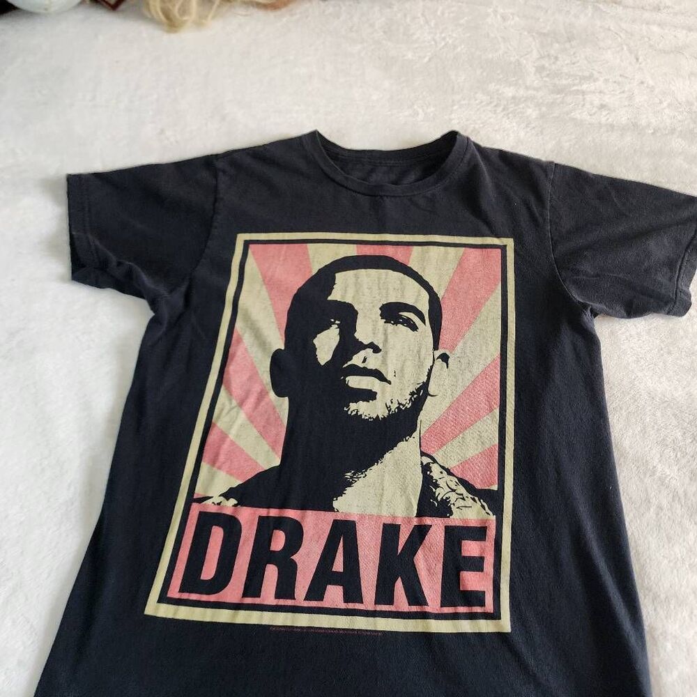 Drake 2012 Black Graphic Tshirt Size Large
